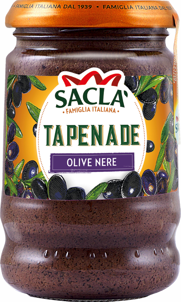 Saclà Tapenade d’olives noires naturelles (100735)