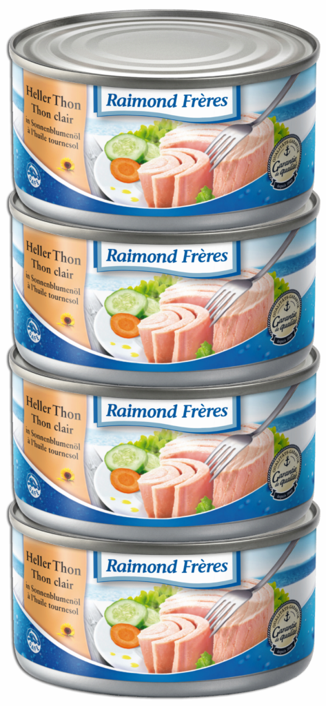 Raimond Frères Bright tuna (Tongol) in oil -4pce (101310)