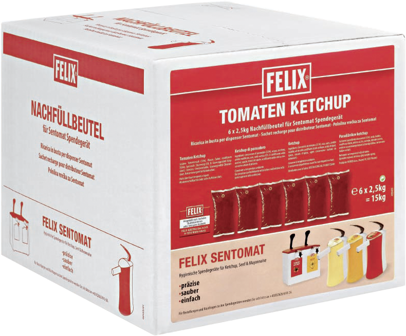 Felix Sentomat refill bag Ketchup (101891)