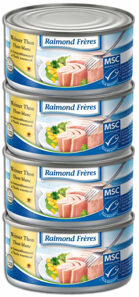 Raimond Frères MSC White tuna (Albacore) s’oil -4pce (102011)