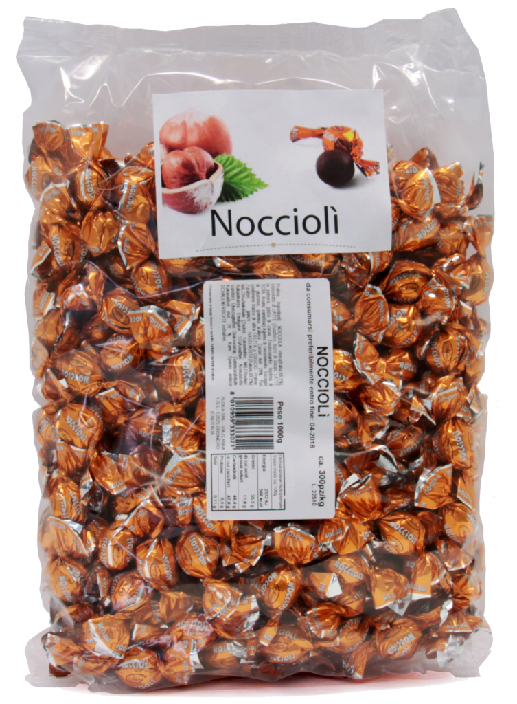 Noccioli Hazelnut chocolate coated – ind.wrapped (103146)