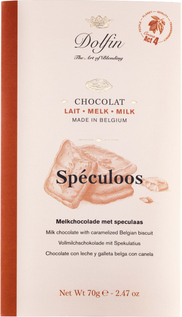 Dolfin Milchschokolade 32% – Spekulatius (110100)