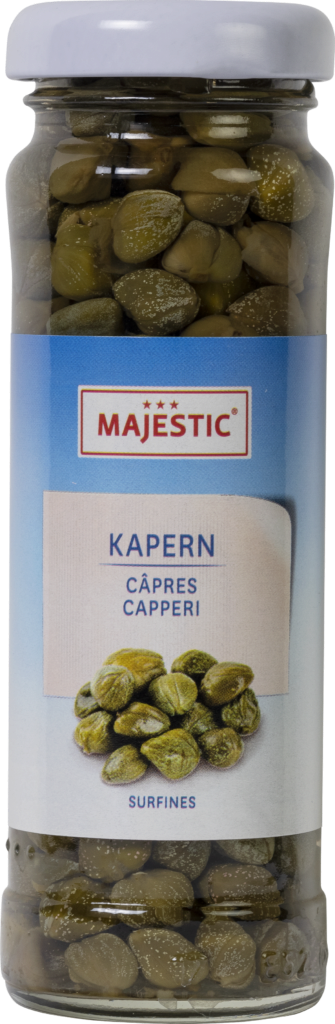 Majestic Capers small in wine vinegar (110137)