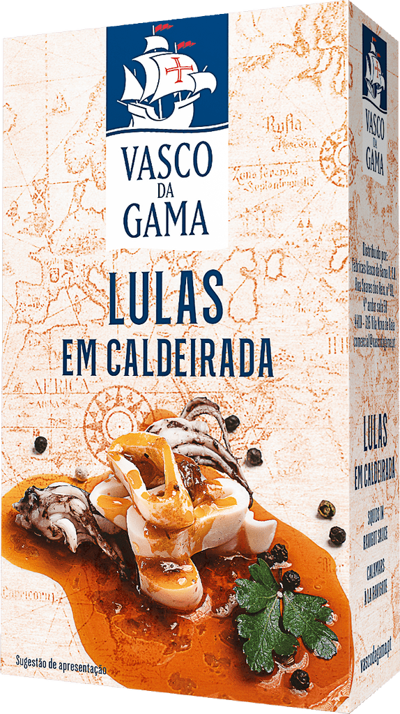 Vasco da Gama Lulas em caldeirada – squid in ravigot sauce (110446)