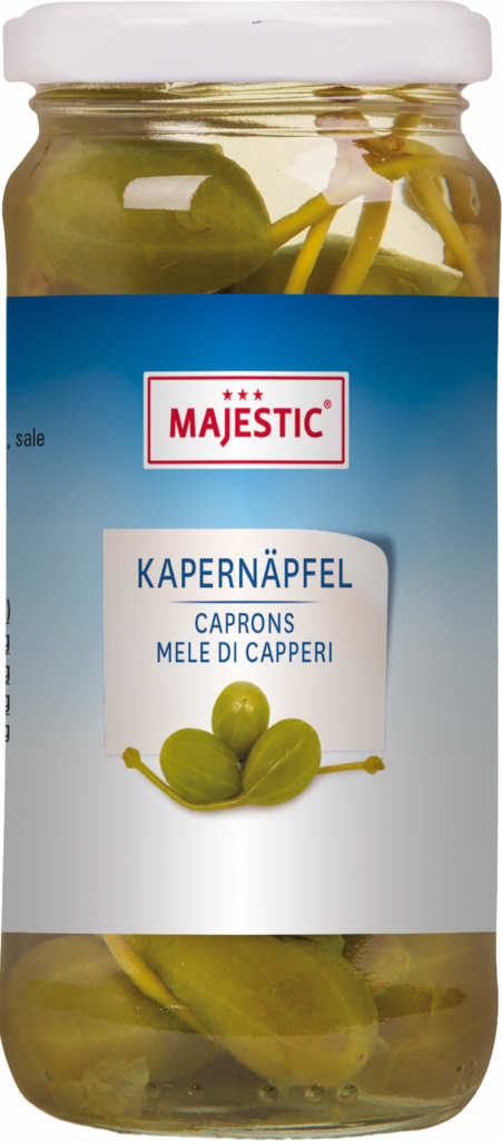 Majestic Caperberries in wine vinegar (110449)