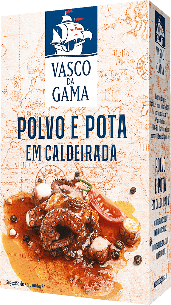 Vasco da Gama Polvo e pota caldeirada – Tintenfisch+Kalmar Sauce (110450)