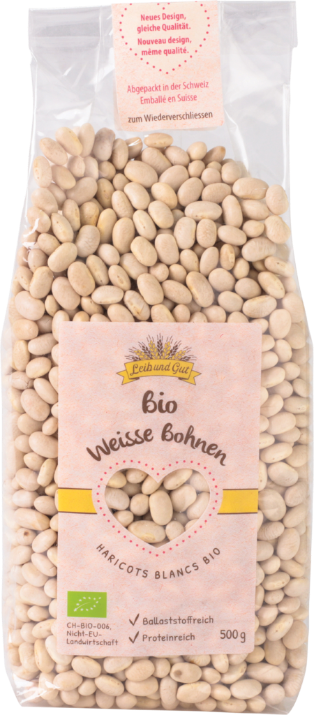 Leib und Gut White beans ORGANIC (110525)