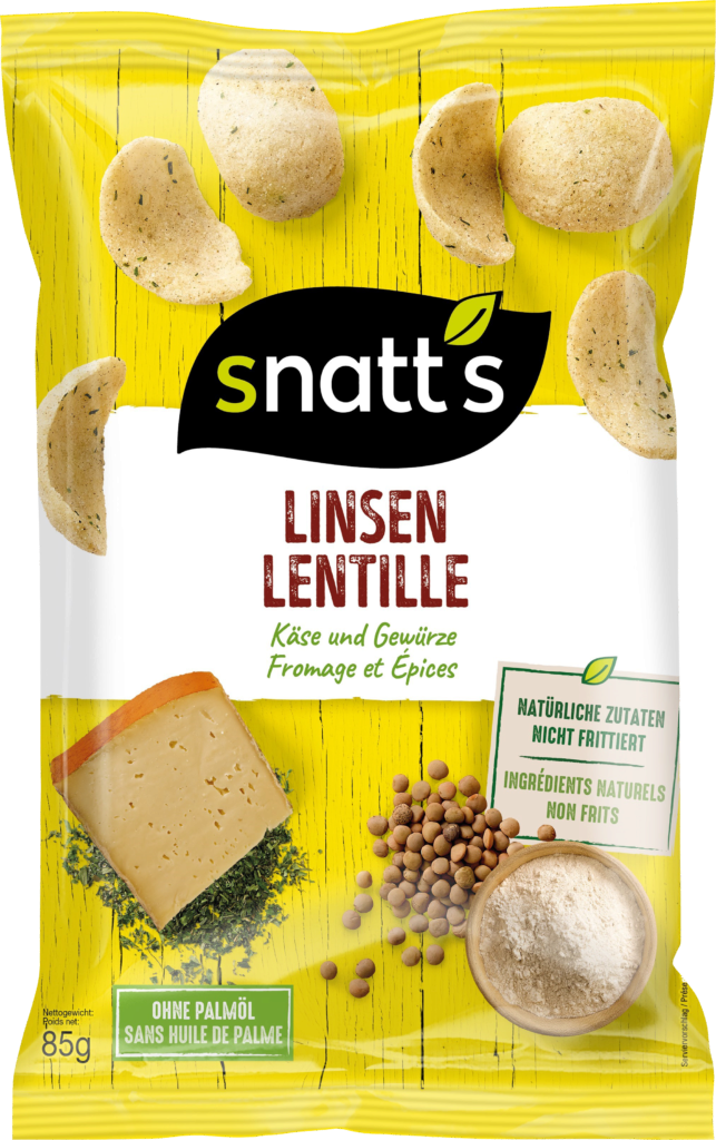 Snatt’s Chips de lentilles – Fromage & Herbes (110755)