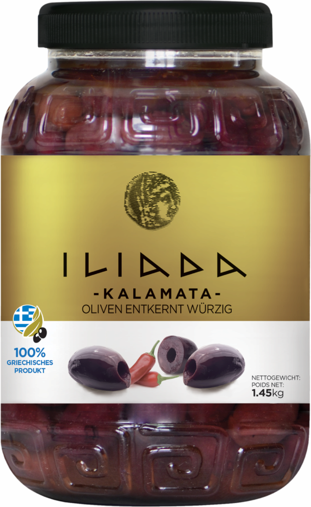 Iliada Kalamata olives pitted spicy (113339)