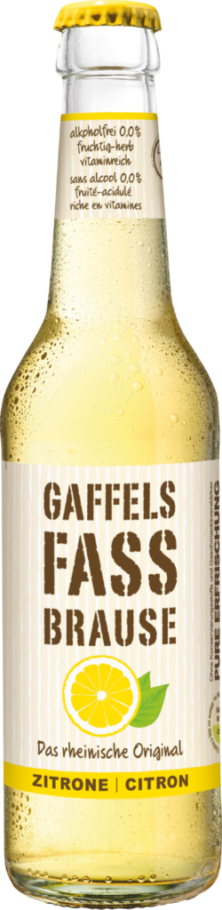 Gaffel Fassbrause – citron (113453)
