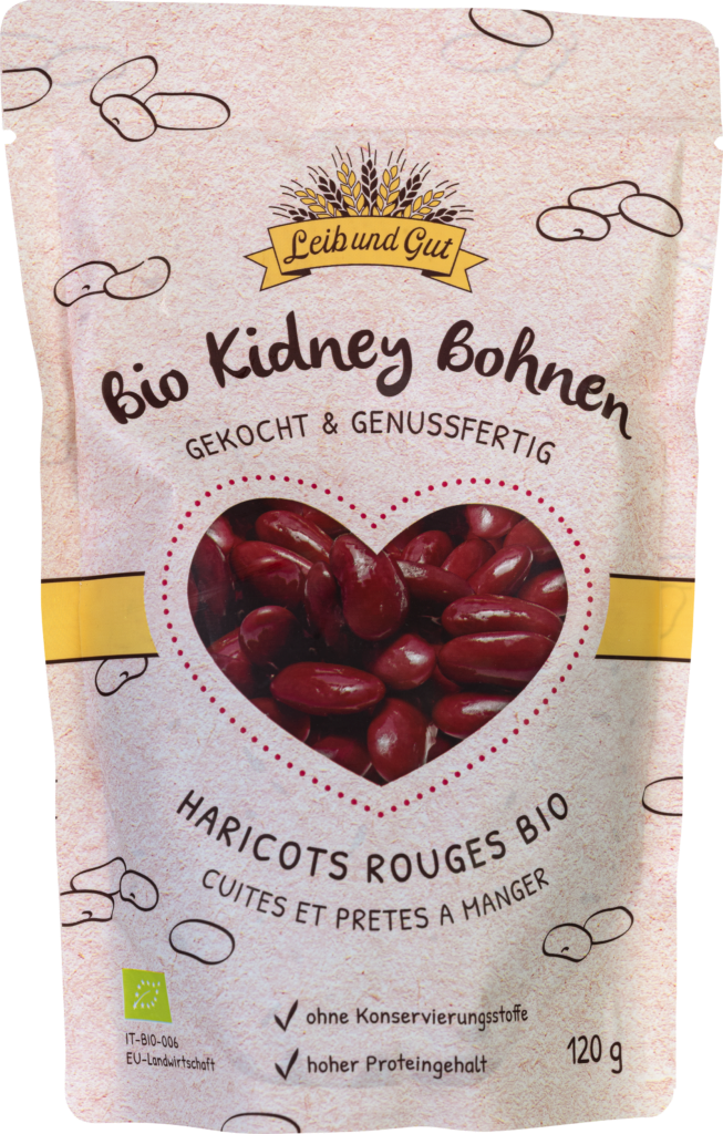 Leib und Gut Organic kidney beans cooked (113467)