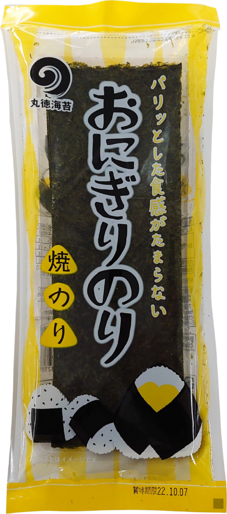 Marutoku Roasted Seaweed (Onigiri Yaki Nori) 6 sheets (113517)