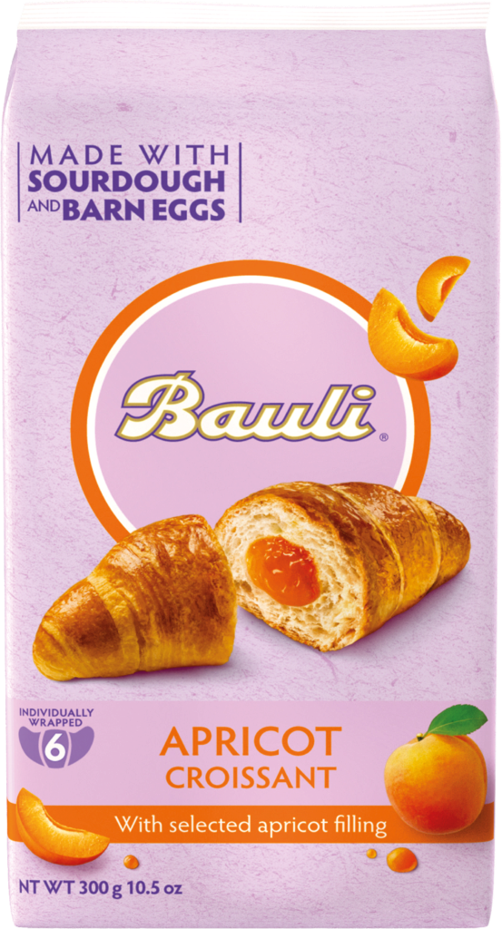 Bauli Croissant – Apricot – 6 pce (113559)