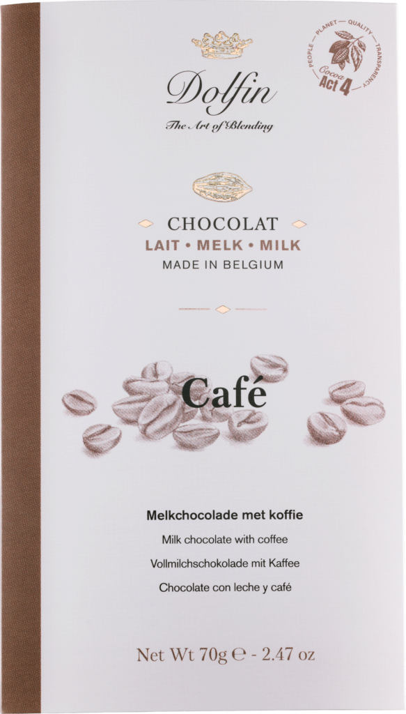 Dolfin Milk chocolate – coffee (113619)