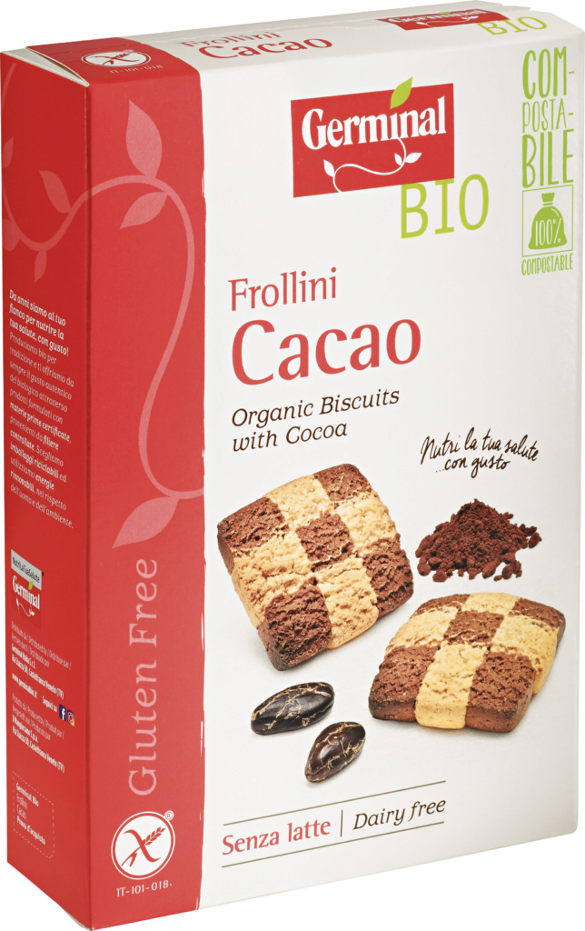 Germinal Bio Frollini biscuits avec cacao (113629)