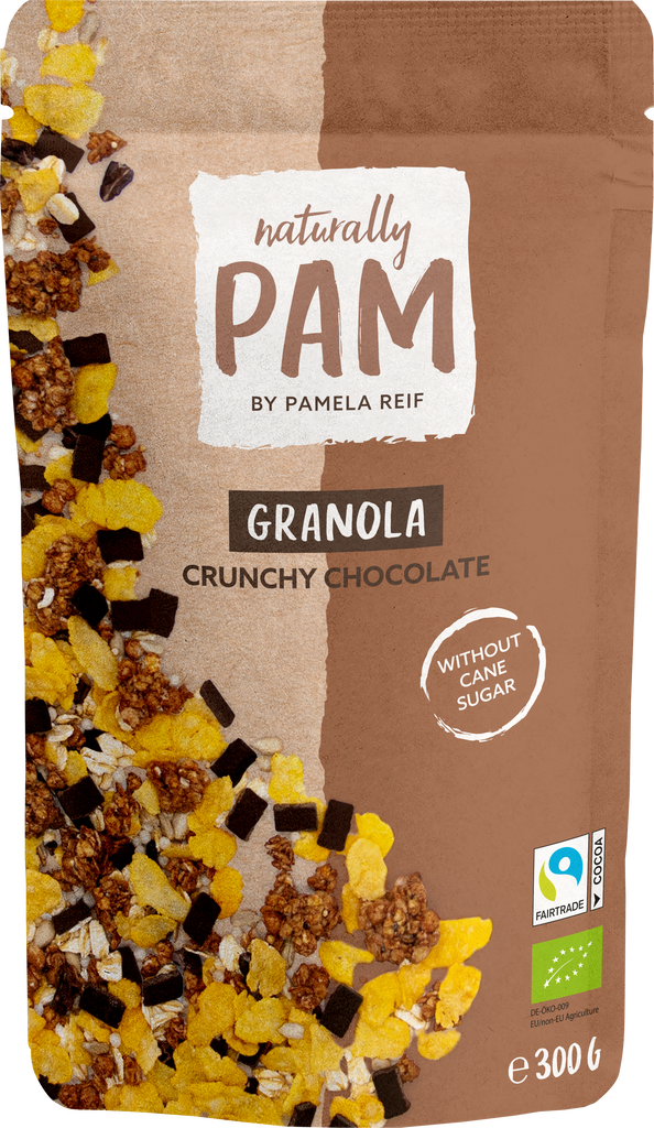Naturally Pam Bio Granola crunchy chocolate (113793)