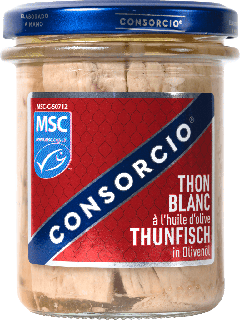 Consorcio MSC thon blanc huile d’olive verre (113904)