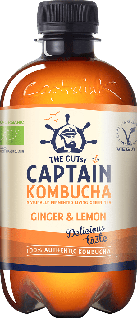 Captain Kombucha Kombucha Organic ginger and lemon (113917)
