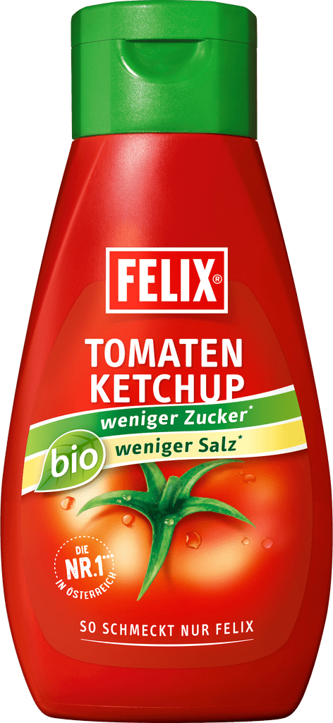 Felix Bio ketchup – moins de sucre, moins de sel (113977)