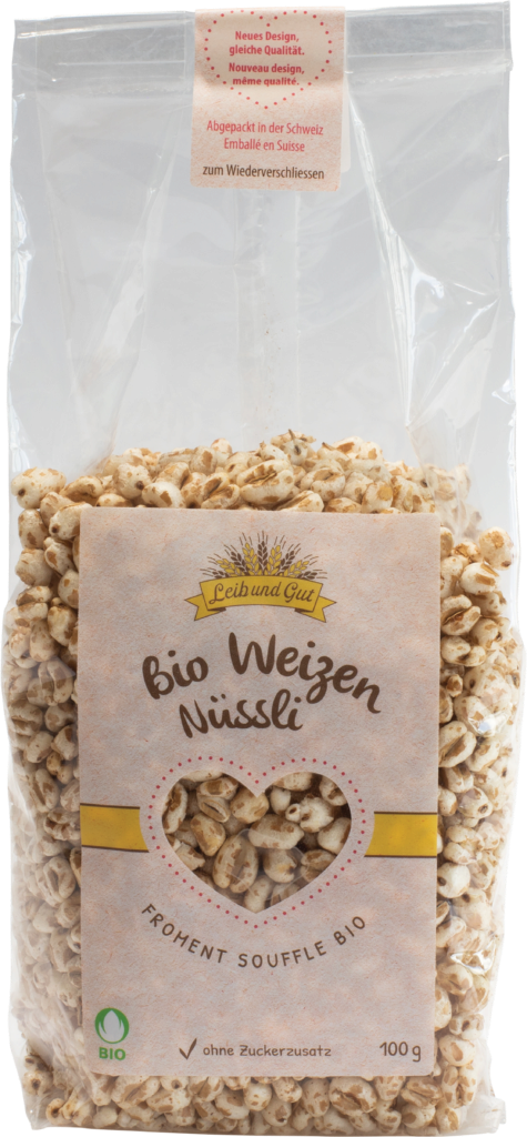 Leib und Gut puffed wheat ORGANIC Bud Import (21425)