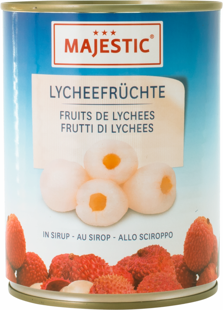 Majestic Lychees entiers au sirop (31280)