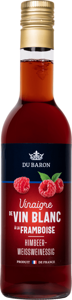 Du Baron Vinegar of white wine with raspberry 6° (32450)