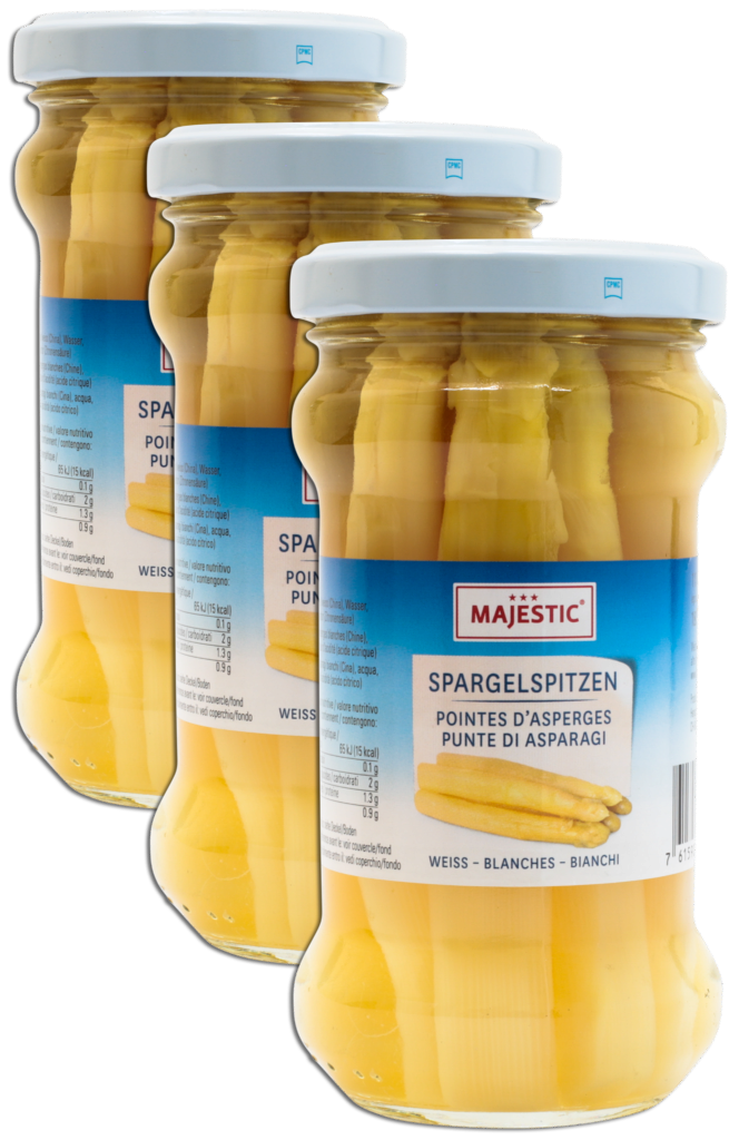 Majestic Pointes d’asperges blanches (61028)