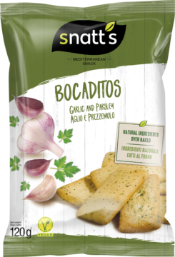 Snatt’s Snack – bread with garlic and parsley (101768)