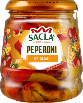 Saclà Grilled Peperoni in oil (101916)