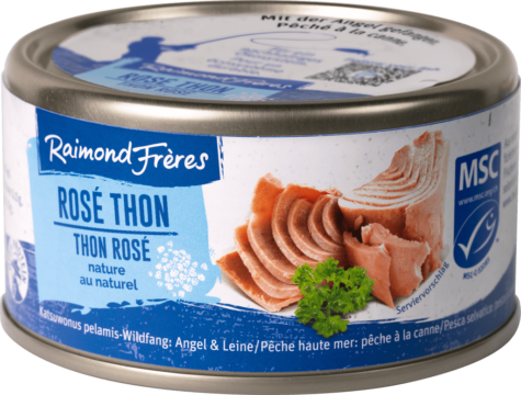 Raimond Frères MSC Pink tuna (SKJ) in brine (101997)