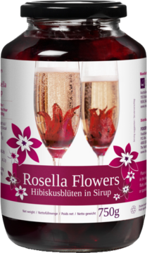 Rosella Flowers Fleurs d’hibiscus – 40 pièces (102143)