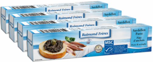 Raimond Frères MSC anchovy paste – 4 pc (110486)