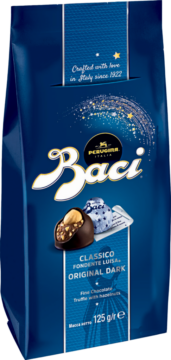 Baci Perugina Beutel 10 Stück – dunkle Schokolade (110679)