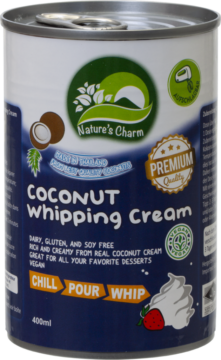 Nature’s Charm Coconut Whipping Cream (110874)