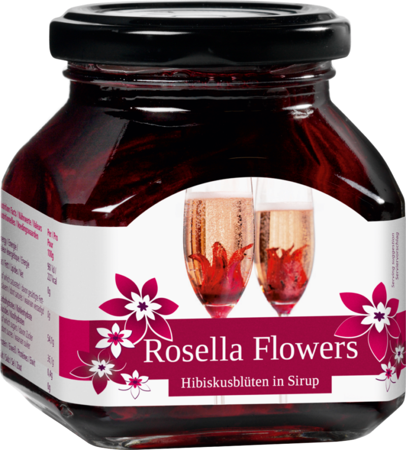 Rosella Flowers Fleurs d’hibiscus – 8 pièces (110914)