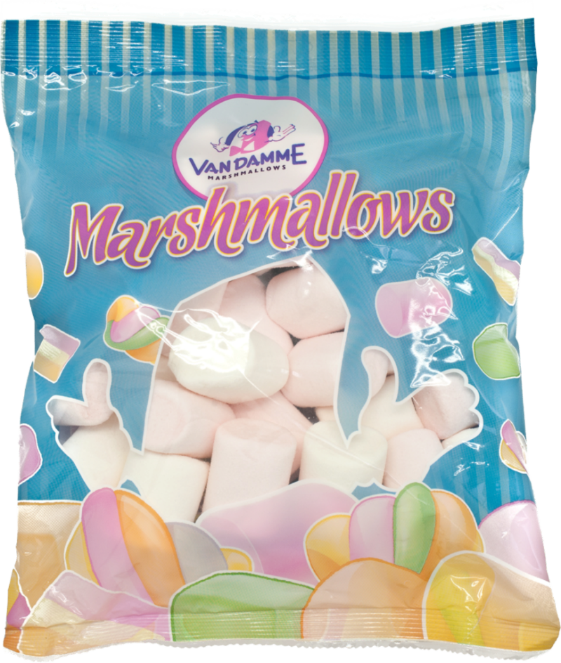 Van Damme Marshmallows tubes white (110969)