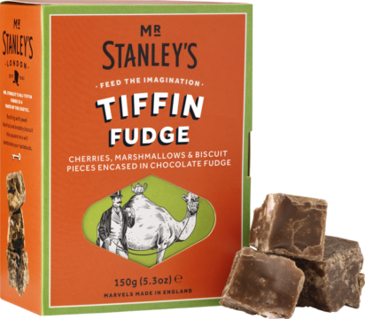Mr. Stanley’s Schokoladen Fudge mit Kirschen und Marshmallows (111007)