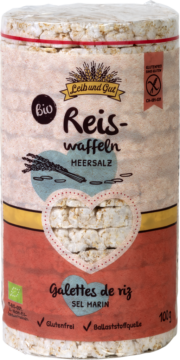 Leib und Gut Organic rice cakes with sea salt (111041)