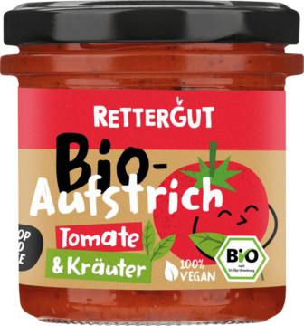 Rettergut Bio Aufstrich – Tomate Kräuter (111176)