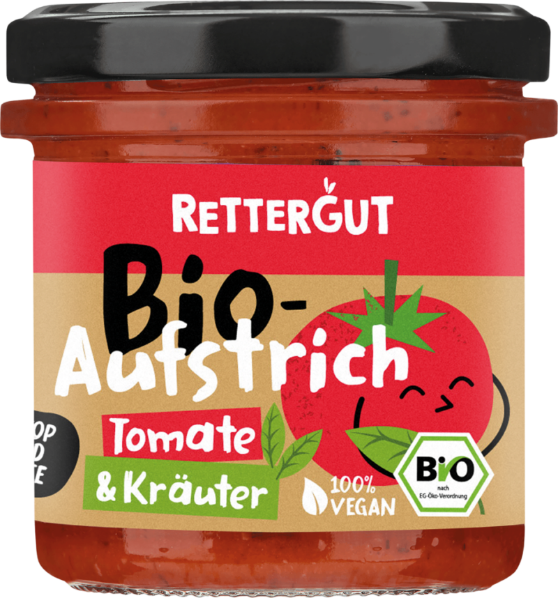 Rettergut Organic tomato herb spread (111176)