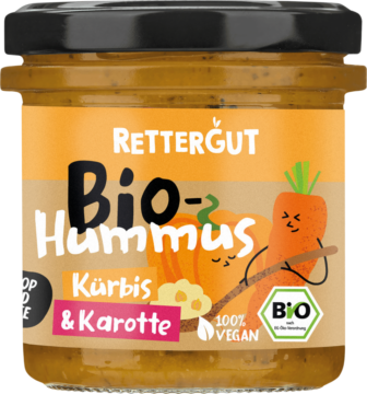 Rettergut Bio houmous  – citrouille et carotte (113375)