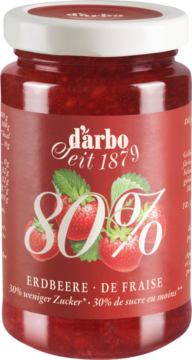 Darbo Fruit spread strawberry 80% fruit content (113445)