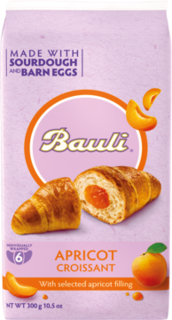 Bauli Croissant – Aprikose – 6 Stück (113559)