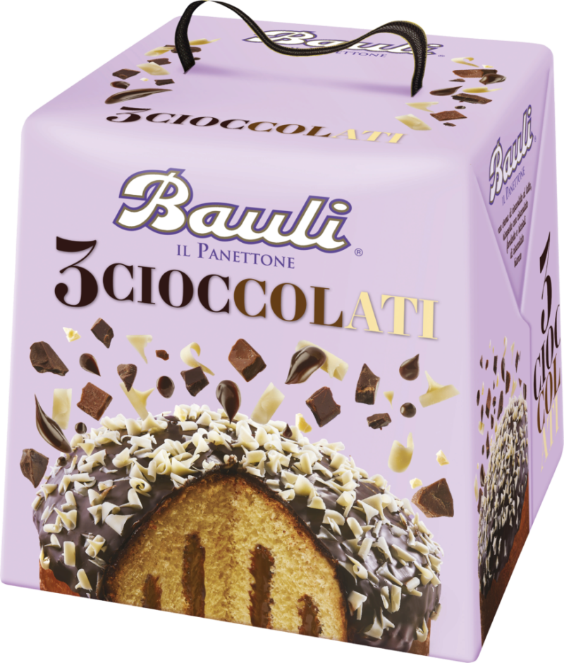 Bauli Panettone 3 chocolats (113574)