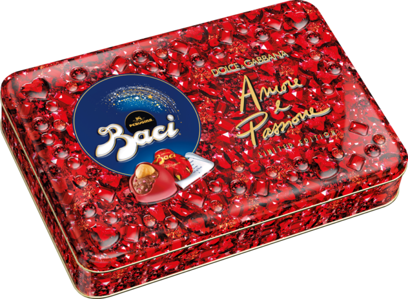 Baci Perugina Gift tin 24 pieces – raspberry – Dolce & Gabbana (113578)