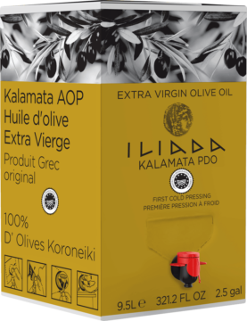 Iliada Huile d’olive extra vierge Kalamata PDO BIB (113595)