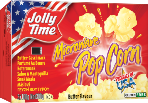 Jolly Time Pop Corn Butteraroma – Mikrowelle (113612)
