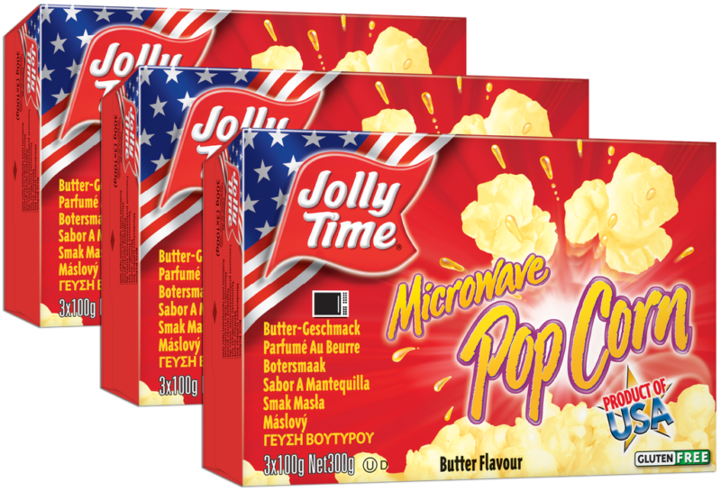 Jolly Time Pop Corn arôme au beurre – micro-ondes (113613)