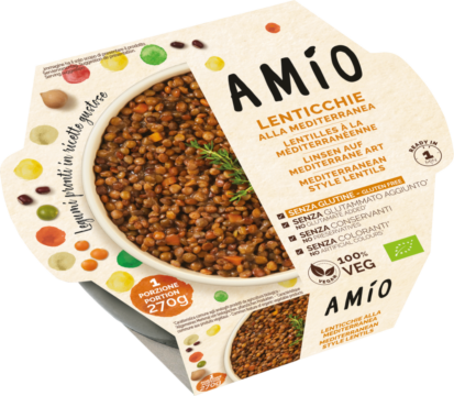 Amío Organic Lentils mediterranean style with herbs (113695)