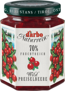Darbo Fruit spread wild lingonberry (113703)